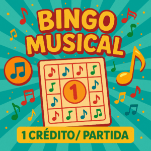 Bingo Musical Online – 1 Partida Personalizada con Música y Cartones Únicos